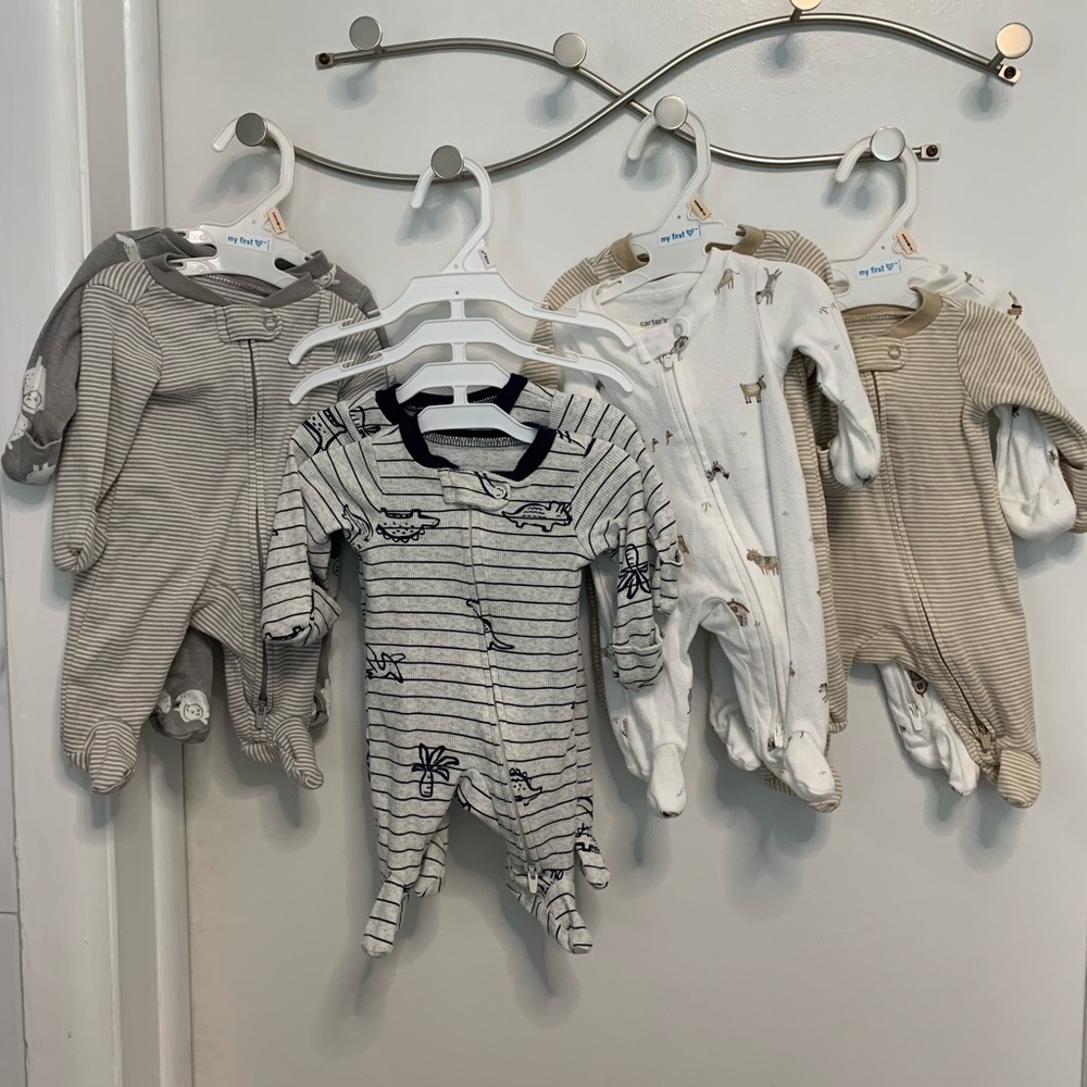 Carter’s 2 Way Zip PREEMIE Sleep & Play
